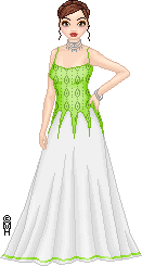 My first "good" doll - the first time I didn't use 2d shading and added a pattern. I'm still exceedingly proud of it.
