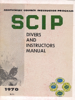 Second 1970 Edition SCIP Divers Manual