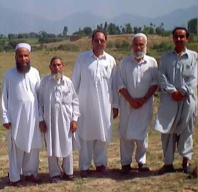 From L to R: Prof Dr Abdul Rashid, Prof Dr A R Baig, Dr Murad Ali, Dr Muhammed Khan, Mr Muhammed Parvez