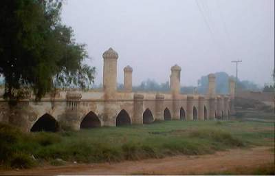 Mughal Sethi Bridge Picture on Bara River Peshawar