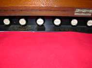 A close-view of the 19th century church organ which still plays - Photo: AJ Nov 2006