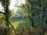A wonderful remnant of the past: Century-old 'May Pole' near the Parking. May-Pole Dance is a colourful old European festive tradition in which girls dance around a pole with ribbons - Photo: AJ Nov 2006