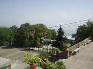 Volleyball Court below the Flat & Parlour, 1999 - Photo courtesy: Munizeh Zuberi