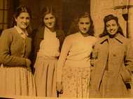 'The Big Four': Arif Sahibzada 'hottie', Kishwar Khanzada 'coy', Naseema Durrani 'glamourous', Gwen Middlecoat 'radiant' (nicknamed by Sister Andrews!)