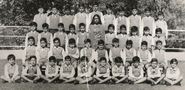 Group 1973 with Miss Mary. Contributed by Ahmad Nawaz, UK