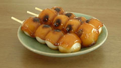 mitarashi-dango