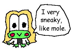 Click Frederique for Random Reality Frogs
