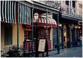 New Orleans Square Street Scene