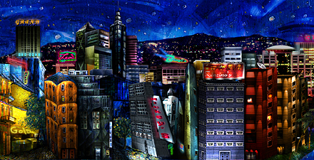 the city