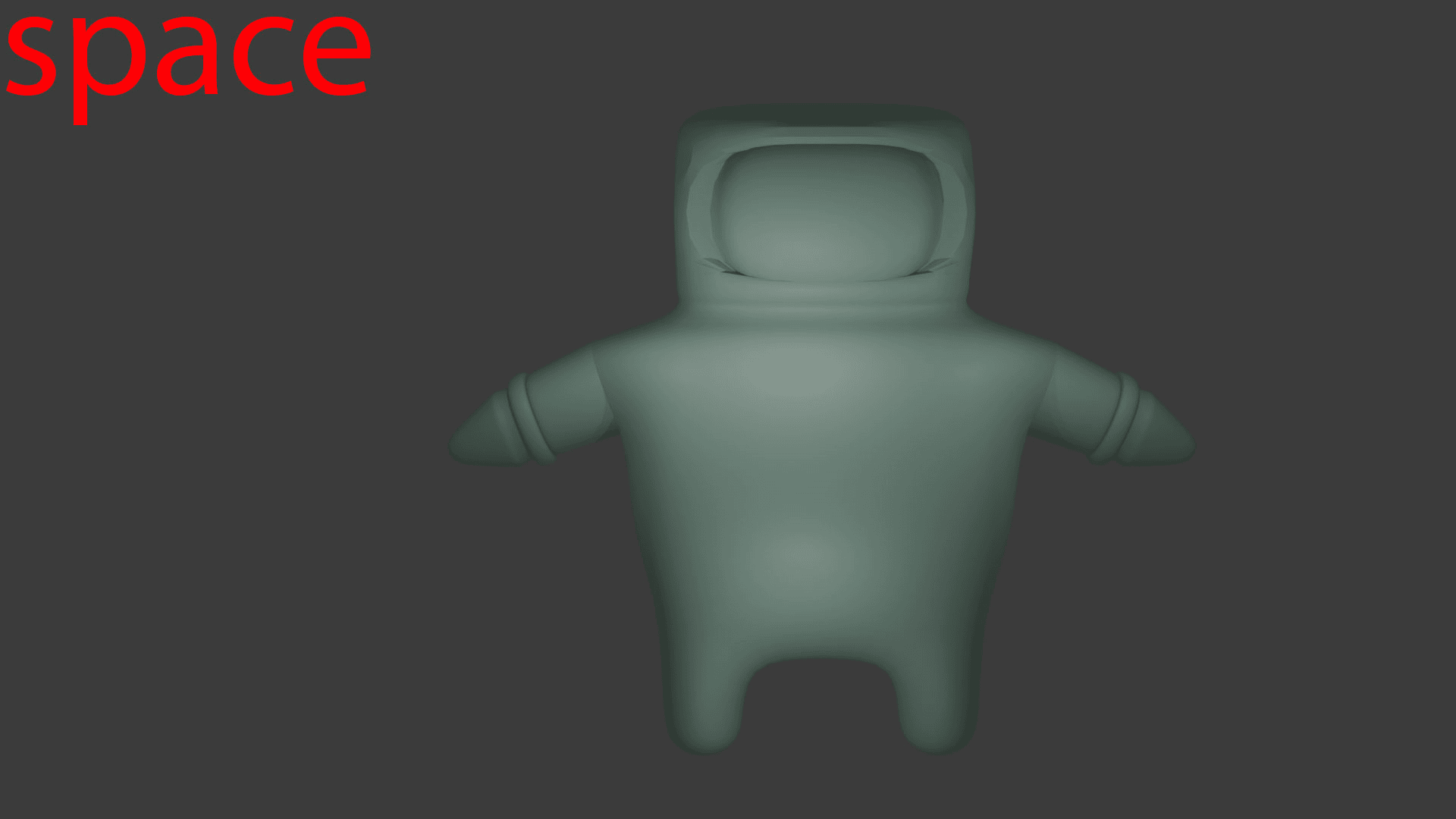  an humanoid guy how look like an astronot 