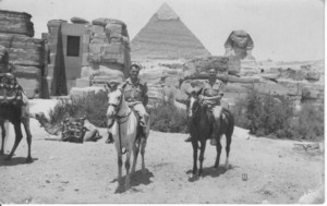 Dad on Horse at Giza