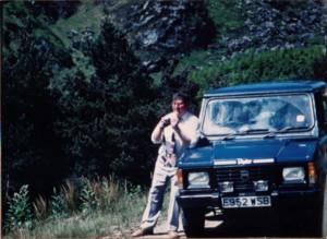 Dad with Dacia