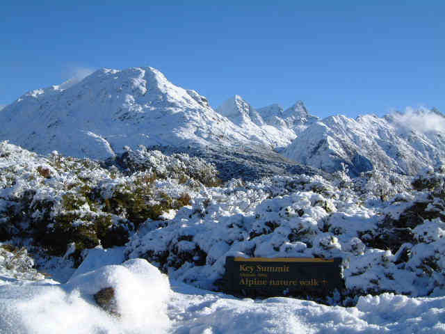 Key Summit in Winter