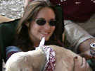 Jenn & Sully at a tailgate