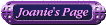 Joanie's poetry