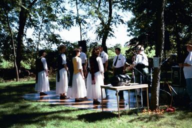 Scottish Country Dancing Demo at the 2002 McLain Celtic Festival