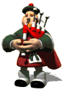 Animated Bagpiper