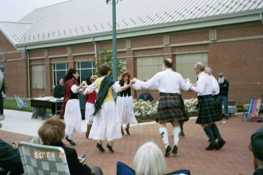 Another Scottish Country Dancing Demo at the 2003 Pipes and Drums Festival