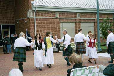 Another Scottish Country Dancing Demo at the 2003 Pipes and Drums Festival