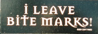 I leave bite marxxx