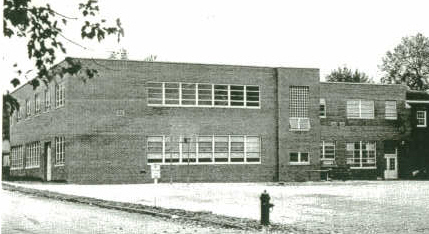 PLEASE NOTE: This Photo is taken from a photocopy. This image is from the 1960  Loogootee High School Yearbook 'Black and Gold'. Special thanks to the Loogootee Public Library for the image. This building has changed a little bit, but basically still looks the same.