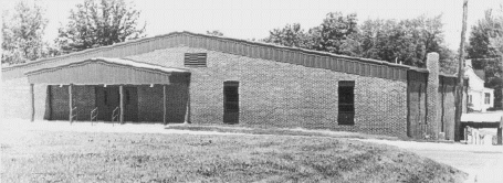 Please note, this picture is from 'HISTORY BOOK: St. John's Catholic Church'. The Scouts use this building for special events. This building still looks like this today.