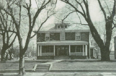 Please note, this picture is from 'HISTORY BOOK: St. John's Catholic Church'. This building still looks like this today.