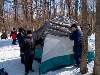 Putting up the Tents