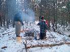 Getting the fire going