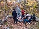 Hanging by the fire