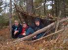 Bats Build a Lean-to