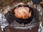 After hour #2 - Browning up nicely!