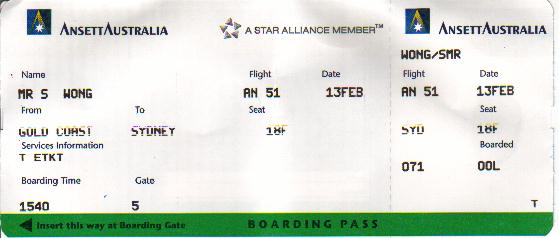Boarding Pass