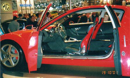 Us at the motor show