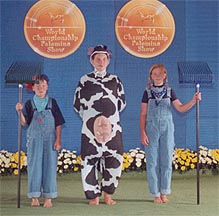What would the World be without a little fun? Clint Wright, Amy-Lauren Jones and Lauren Ready