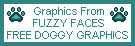 Fuzzy Faces Doggy Graphics Logo