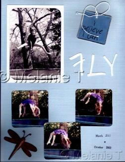 Our little gymnast