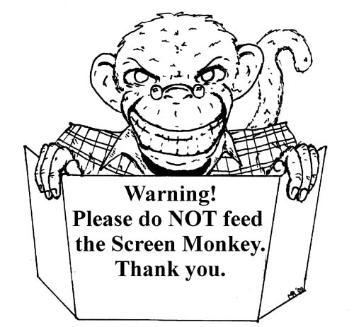 The Screen Monkey; copyright 2000 by Matt Roberts