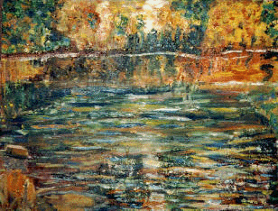 Autumn Fishin' 18x14