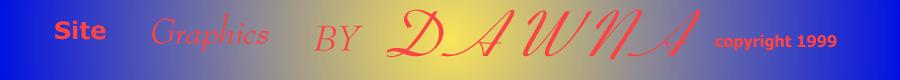 Site graphics by Dawna
