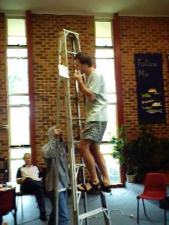 Eating Family on the Ladder