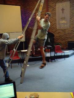 Ladder Falling