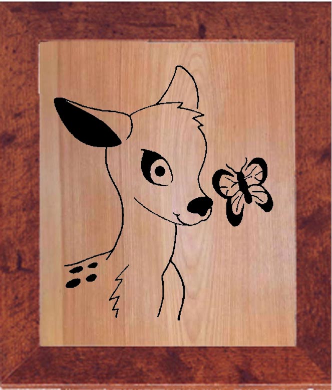 Deer & Butterfly