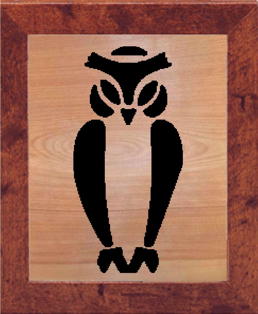Stylized Owl Tall