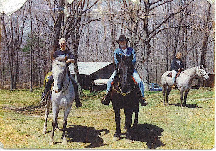 Karen & Paul Bacon, on two of their friends who have passed on, Bash and Raven