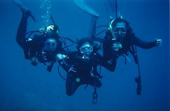 becky, jan and fish