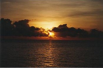sunrise at kapalai