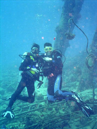 Aldie & Bruno... 2 Bonaire Freaks!