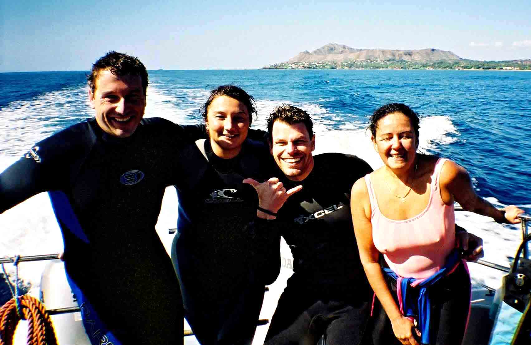 Happy Smiles after the dive...