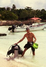 Mario on Akumal Beach